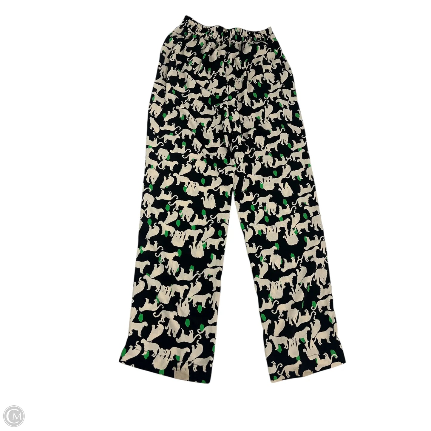 Pants Wide Leg By Clothes Mentor In Black & Cream, Size: Xs