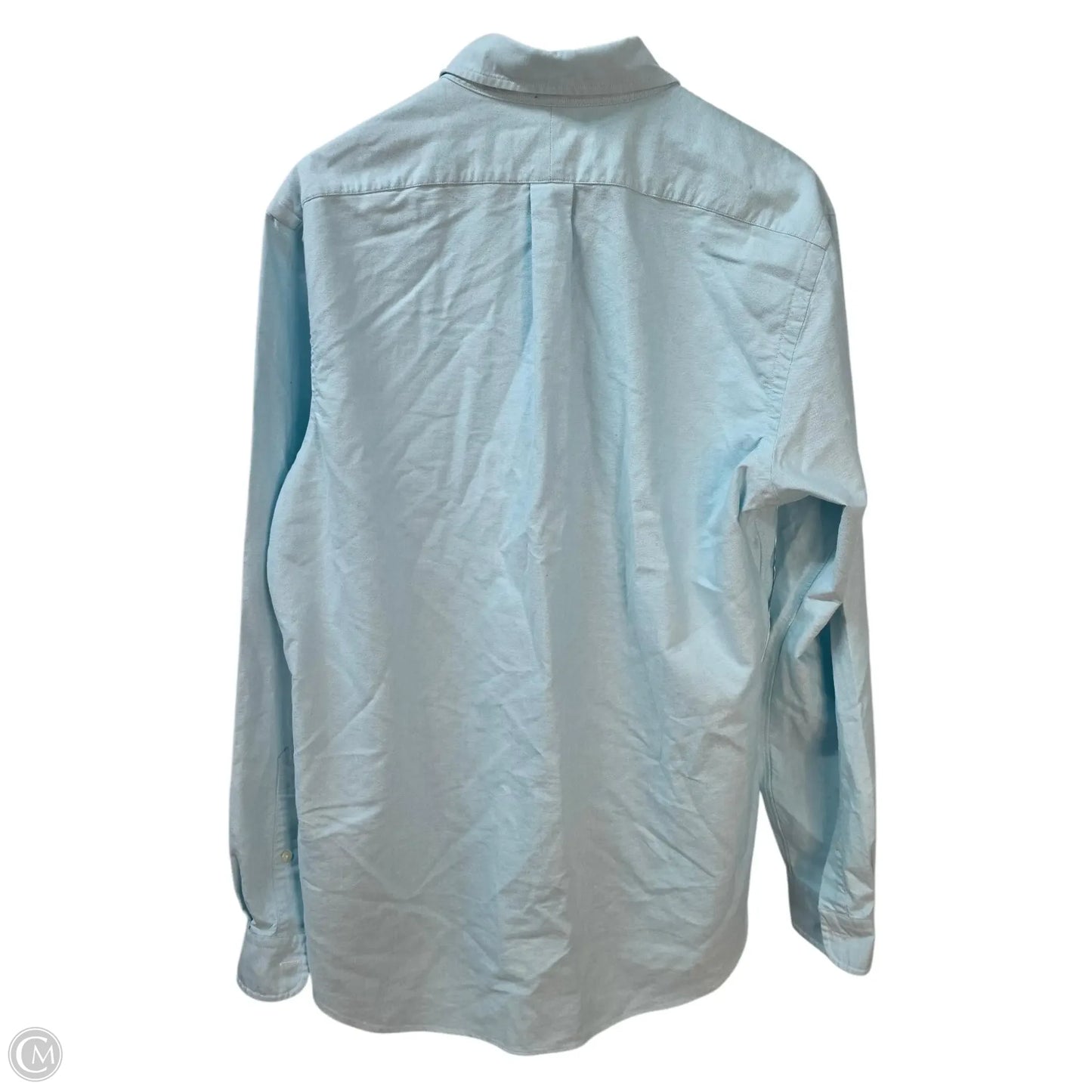 Top Long Sleeve By Ralph Lauren In Blue, Size: L