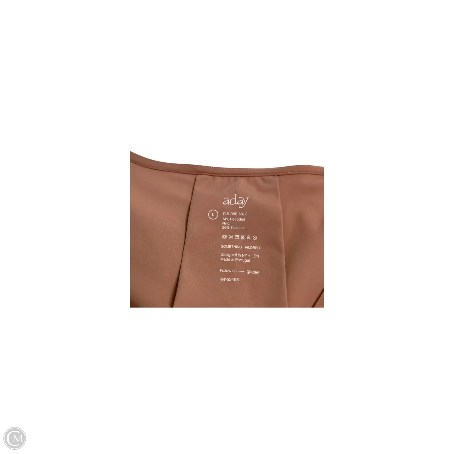 Top Long Sleeve By Cma In Mauve, Size: L
