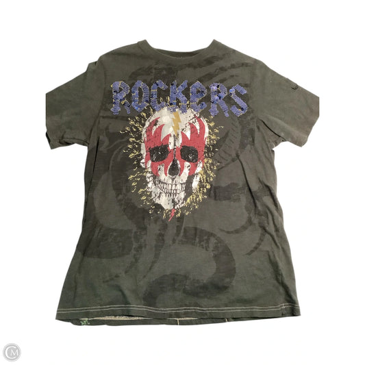 Top Short Sleeve By Clothes Mentor In Green, Size: L