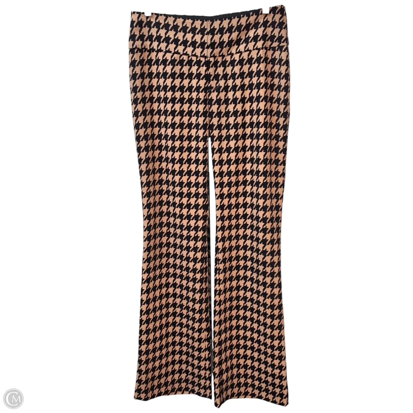 Pants Designer By Alice + Olivia In Black & Tan, Size: M