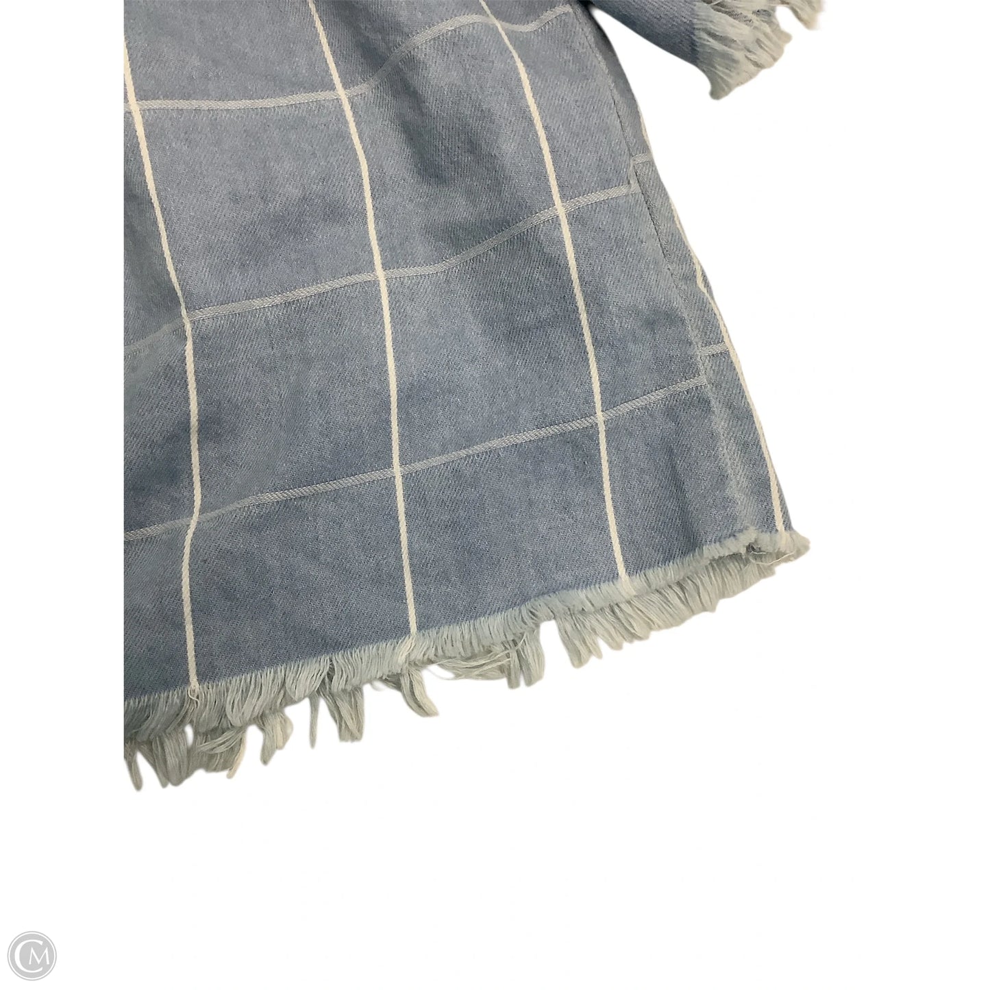 Top Short Sleeve By Show Me Your Mumu In Blue & White, Size: M