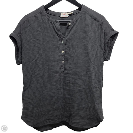 Top Short Sleeve Basic By Faherty In Grey, Size: Xs