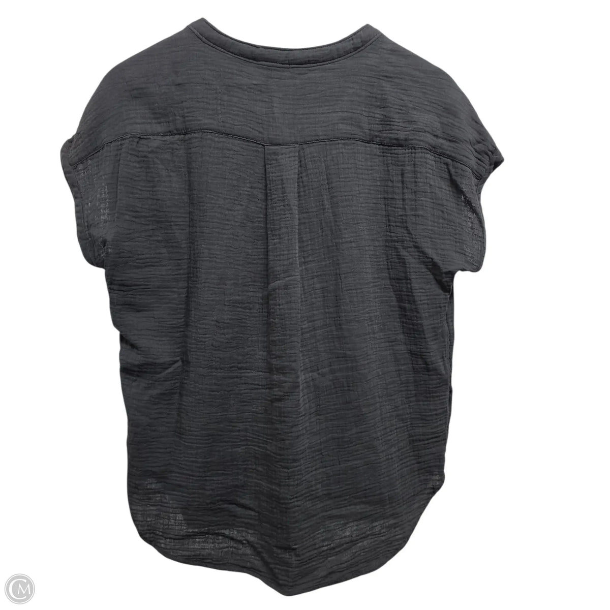 Top Short Sleeve Basic By Faherty In Grey, Size: Xs