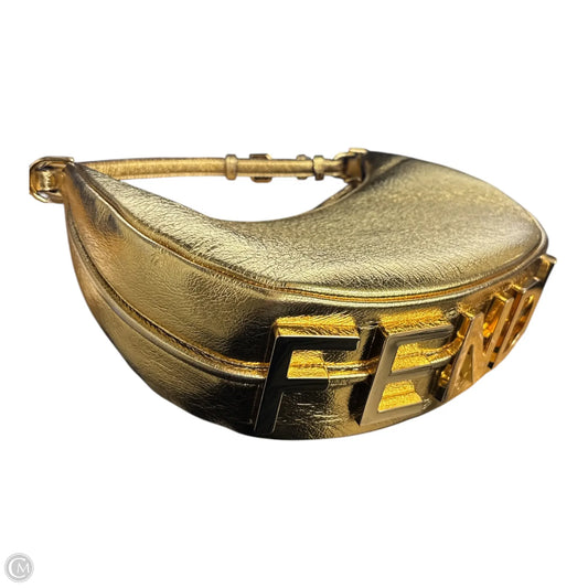 Handbag Luxury Designer By Fendi, Size: Medium