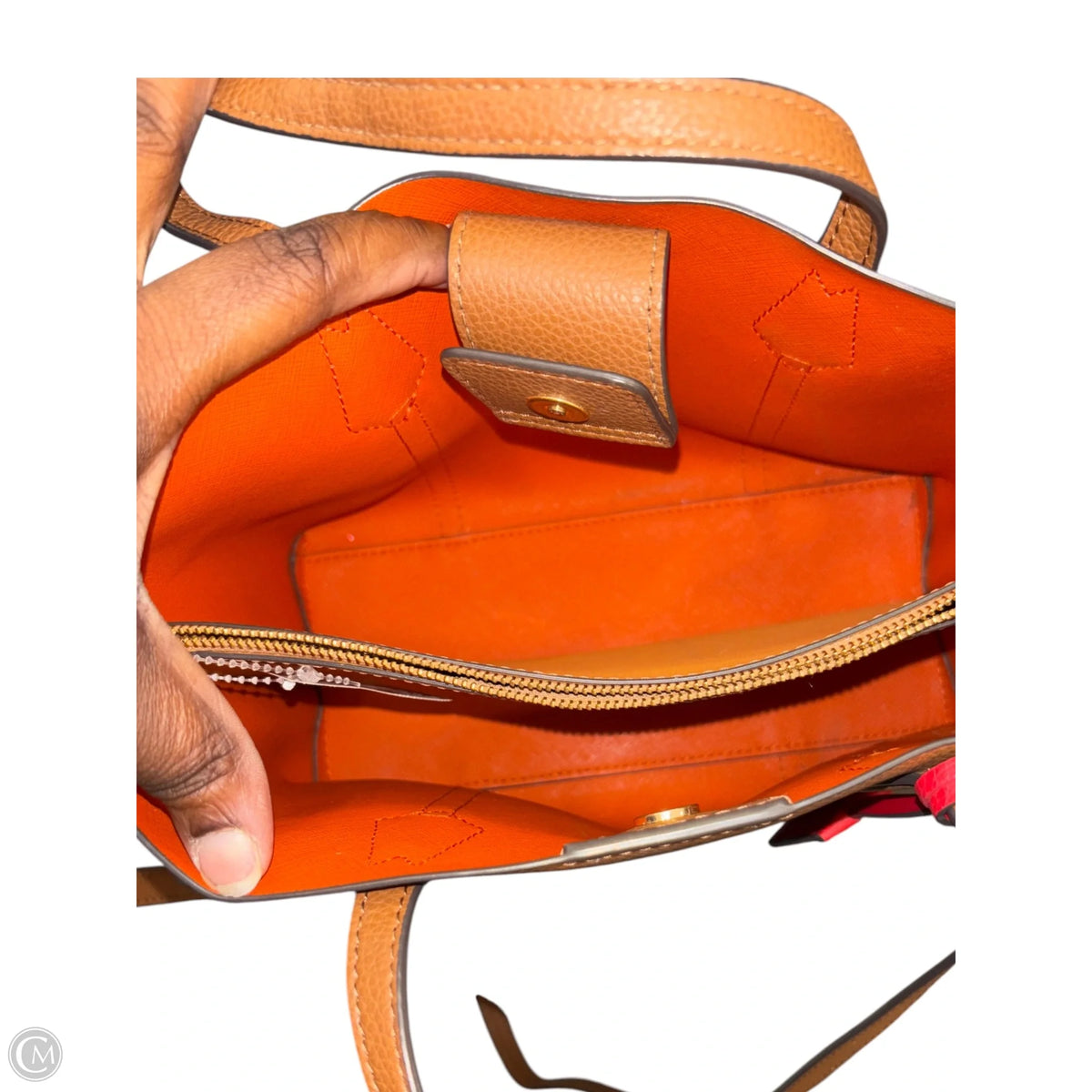 Handbag Designer By Tory Burch, Size: Medium
