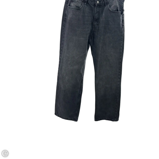 Jeans Wide Leg By Mng In Grey, Size: 12