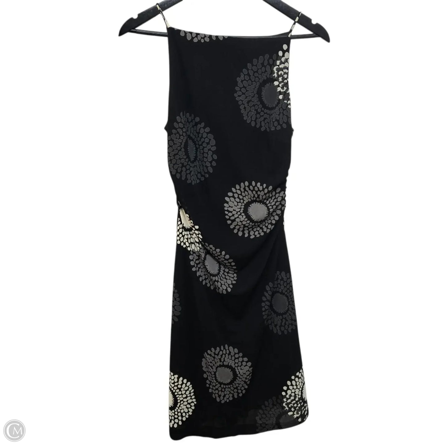 Dress Casual Midi By David Meister In Black & Grey, Size: 10