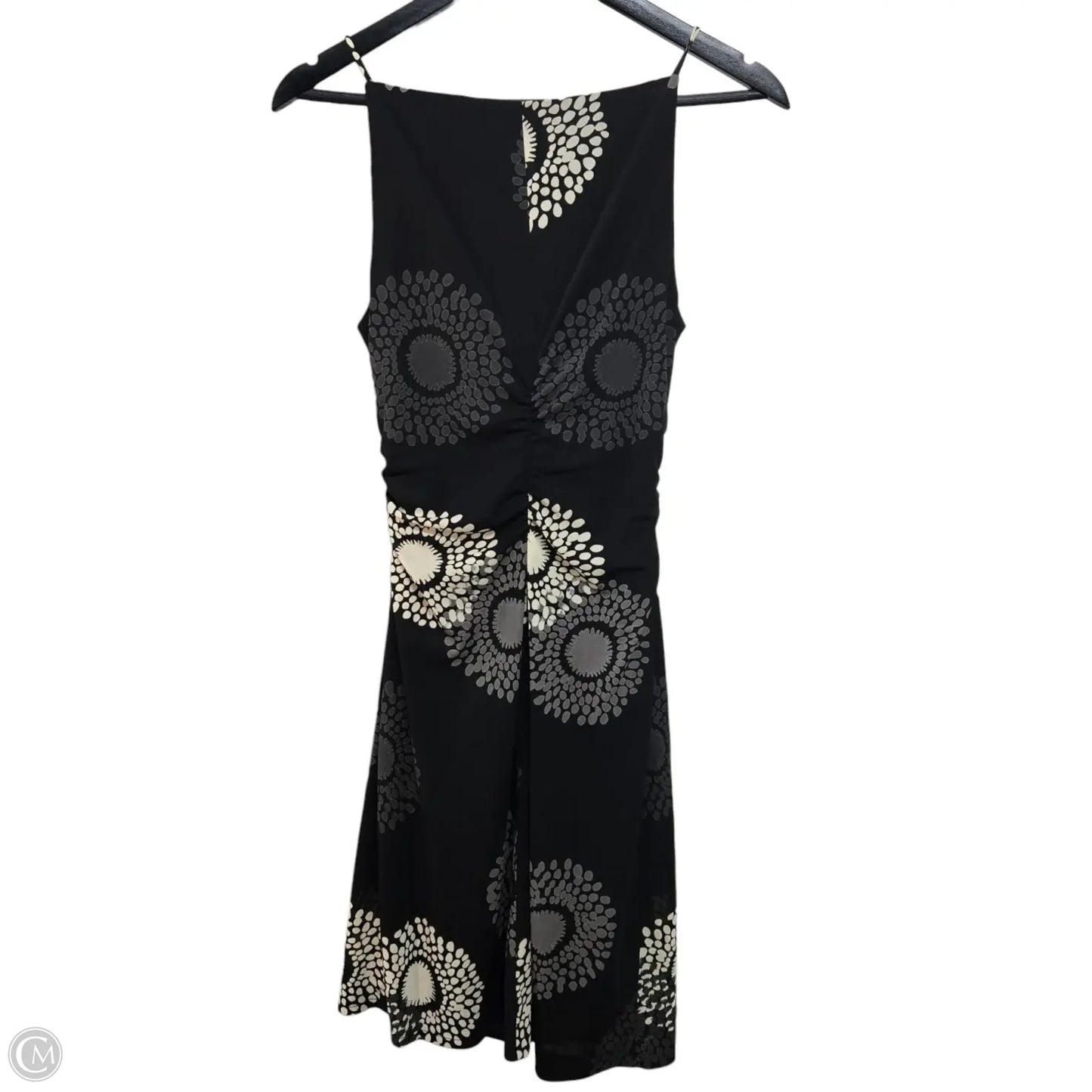 Dress Casual Midi By David Meister In Black & Grey, Size: 10