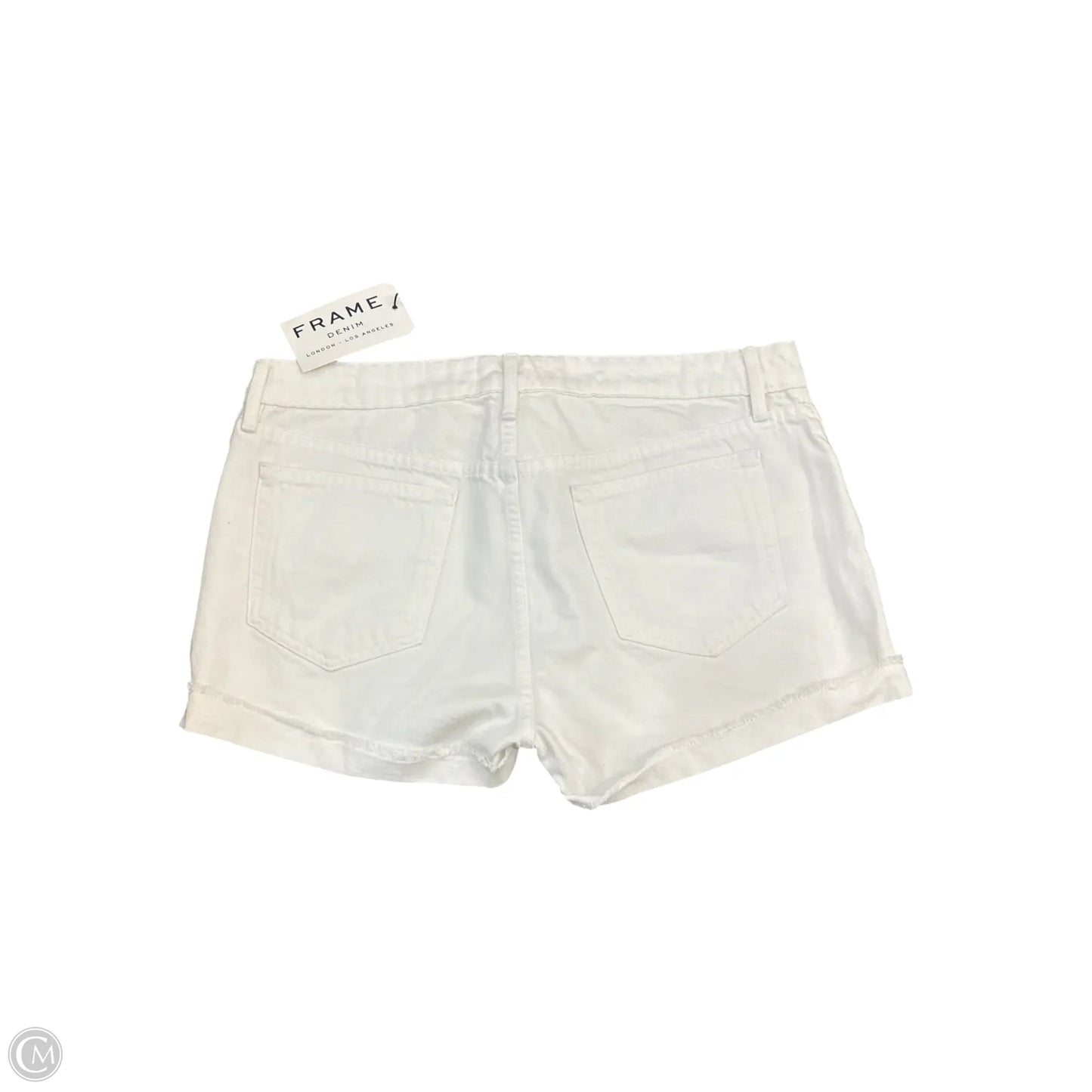 Shorts By Frame In White, Size: 8