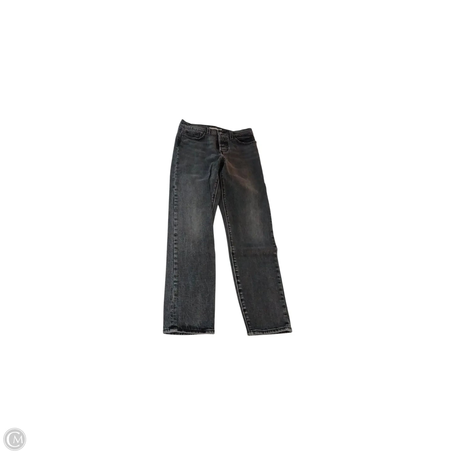 Jeans Skinny By Levis In Grey Denim, Size: 6