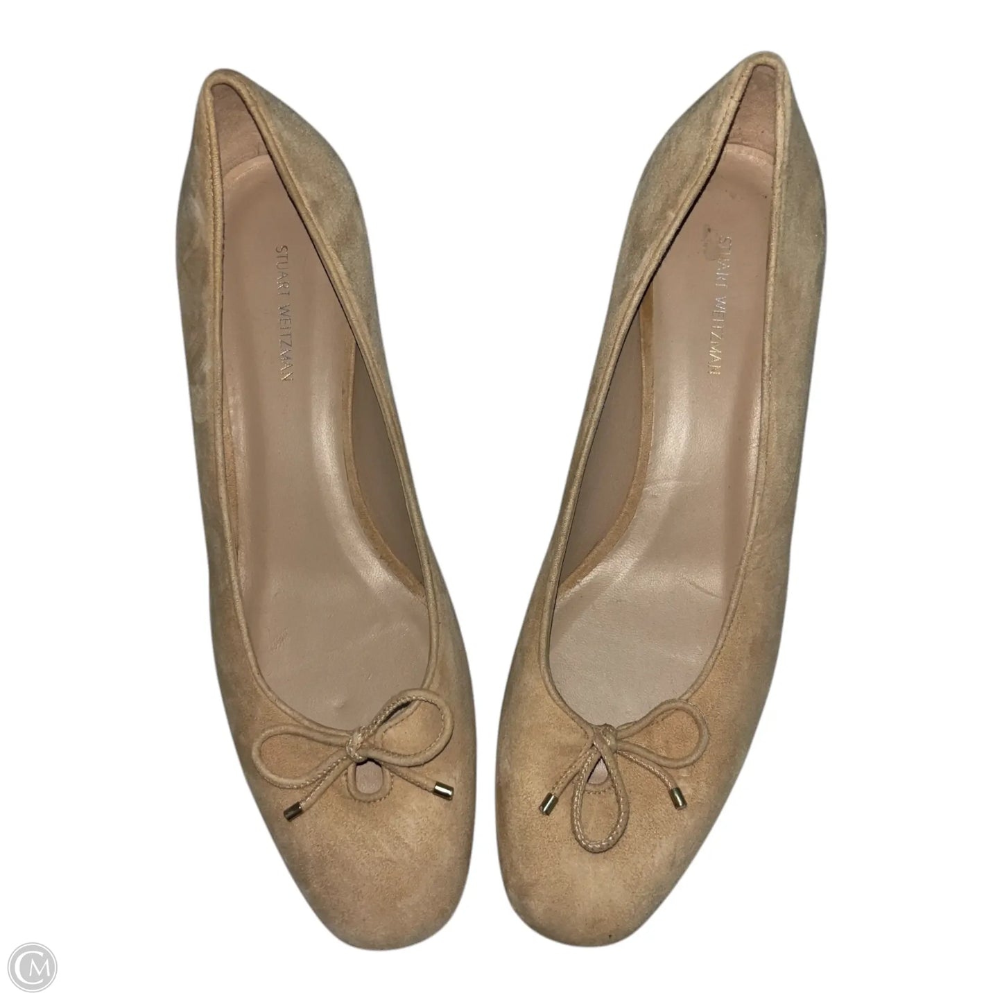 Shoes Designer By Stuart Weitzman In Tan, Size: 11