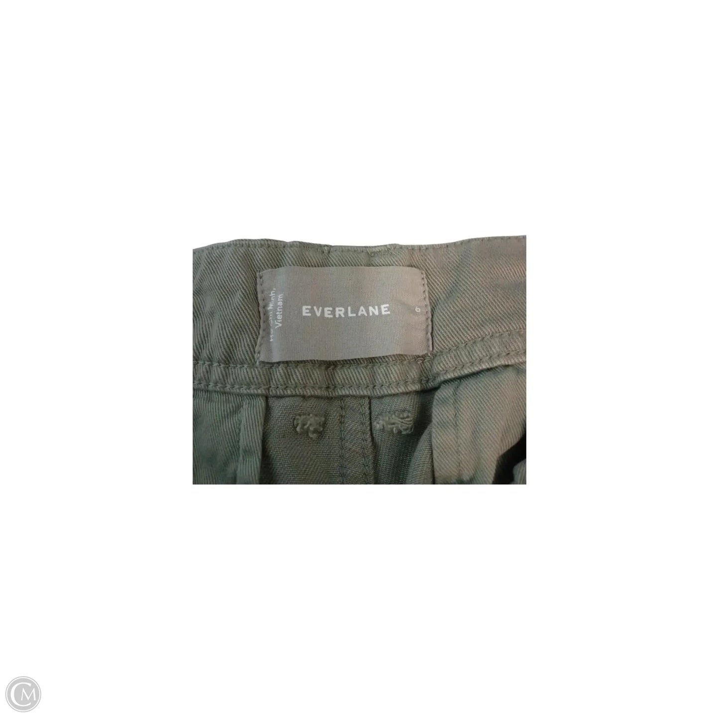 Jeans Wide Leg By Everlane In Green, Size: 6