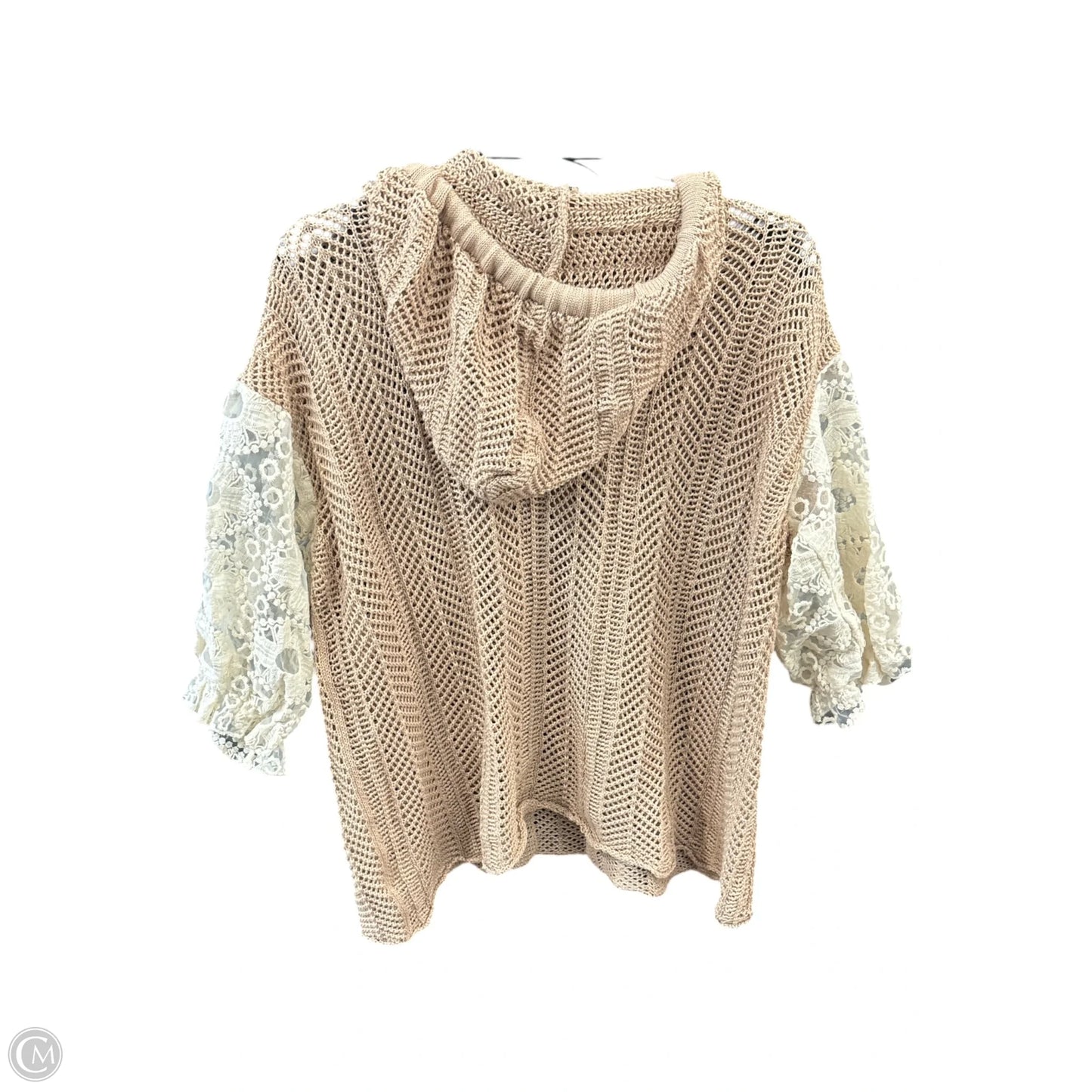Sweater By Bibi In Tan, Size: L