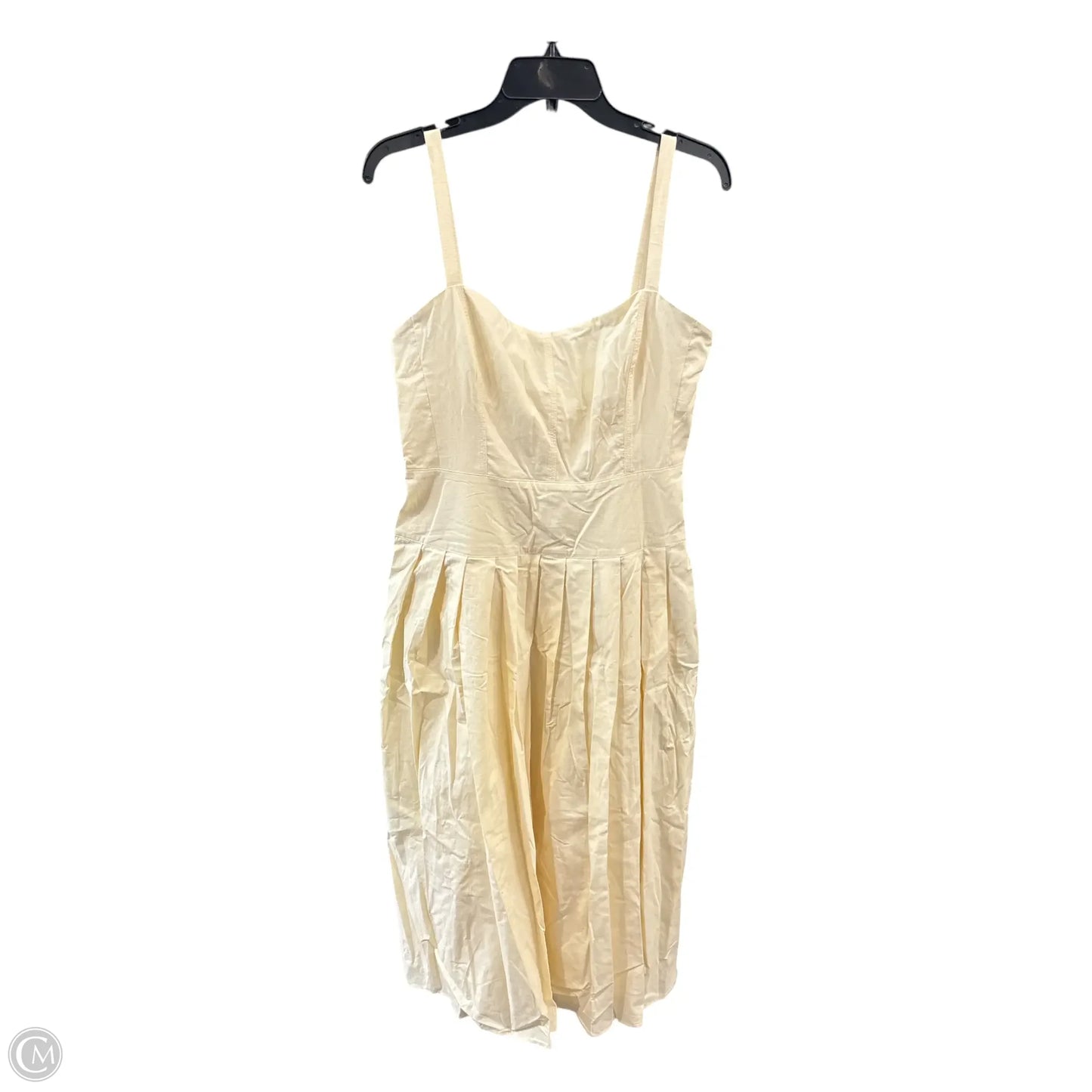 Dress Casual Maxi By J. Crew In Yellow, Size: 12
