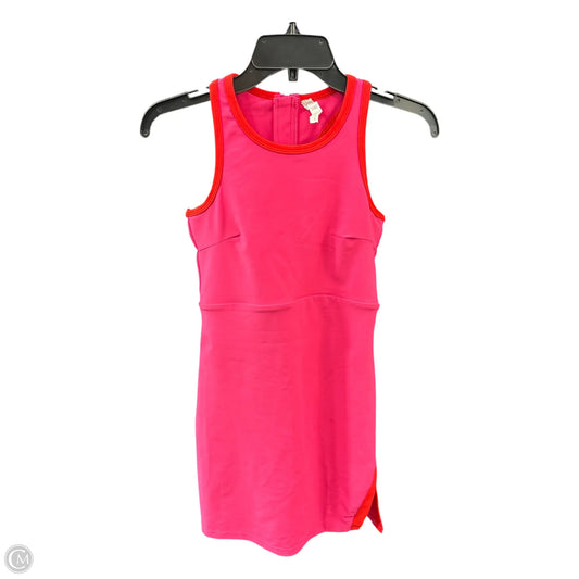 Athletic Dress By Sage In Pink & Red, Size: S