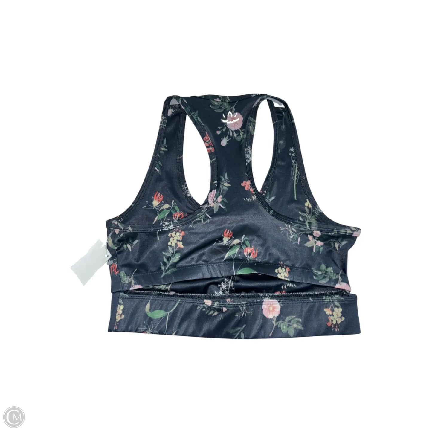 Athletic Bra By Beyond Yoga In Floral Print, Size: M