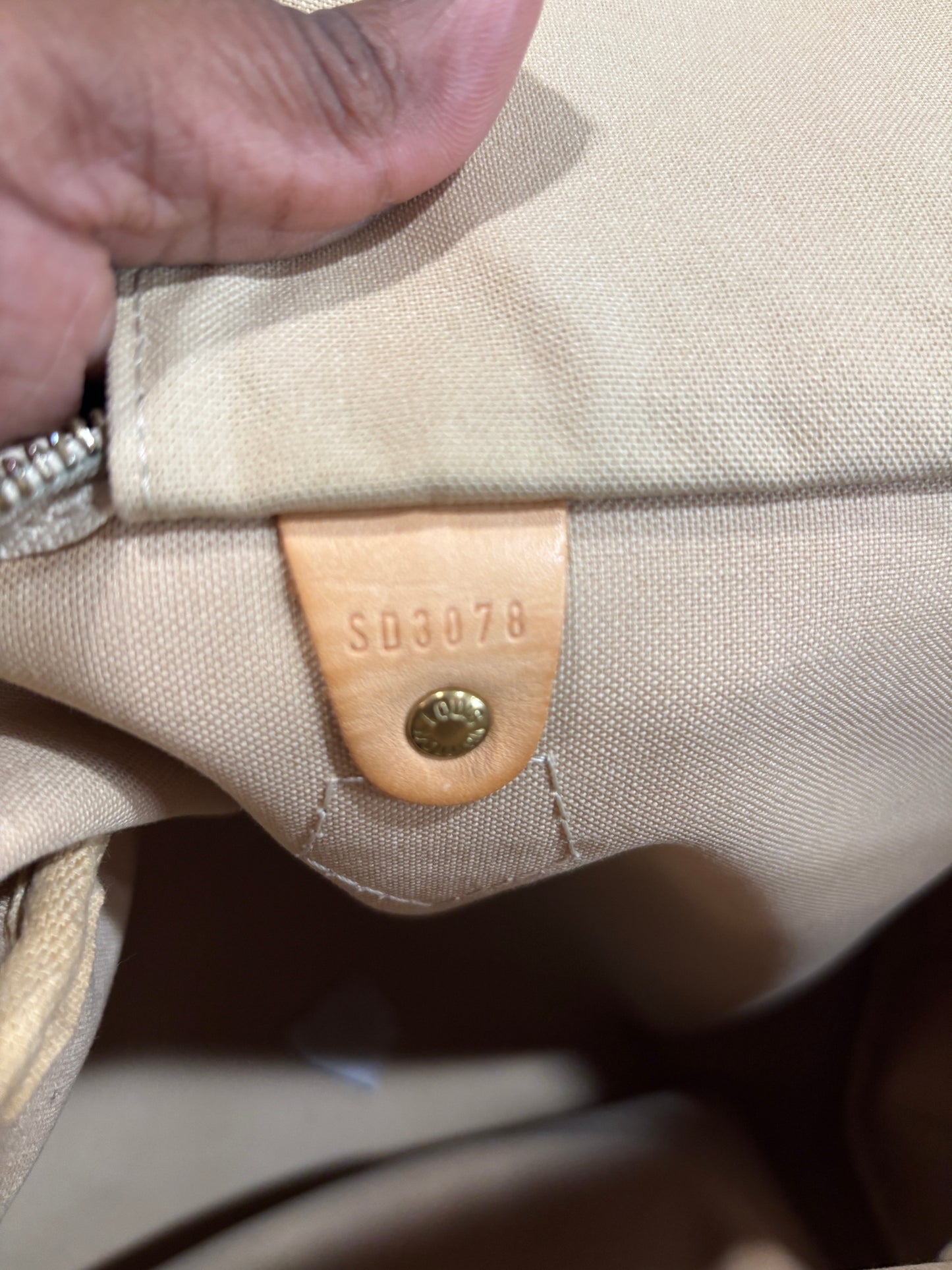 Handbag Luxury Designer By Louis Vuitton, Size: Large