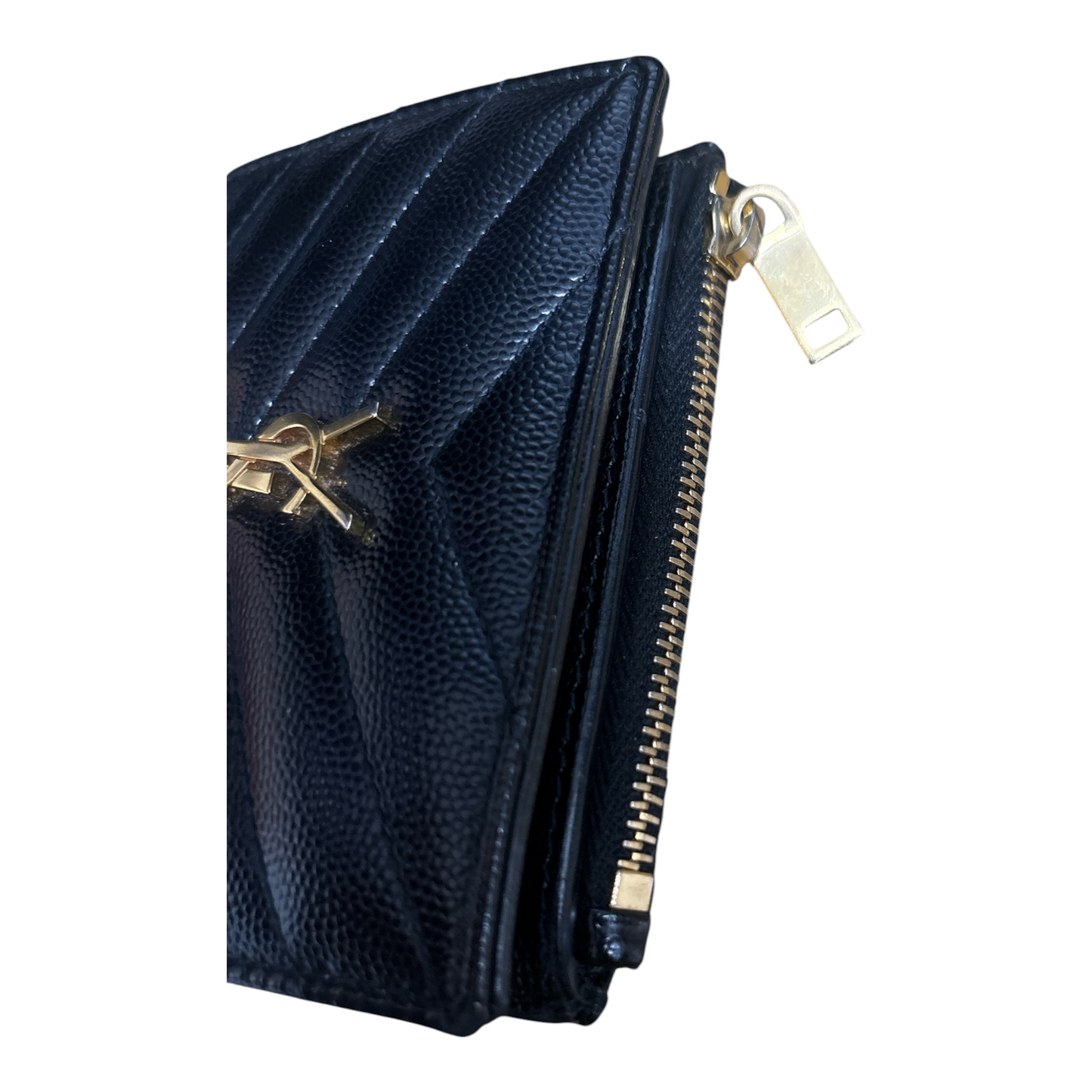 Wallet Luxury Designer By Yves Saint Laurent, Size: Medium