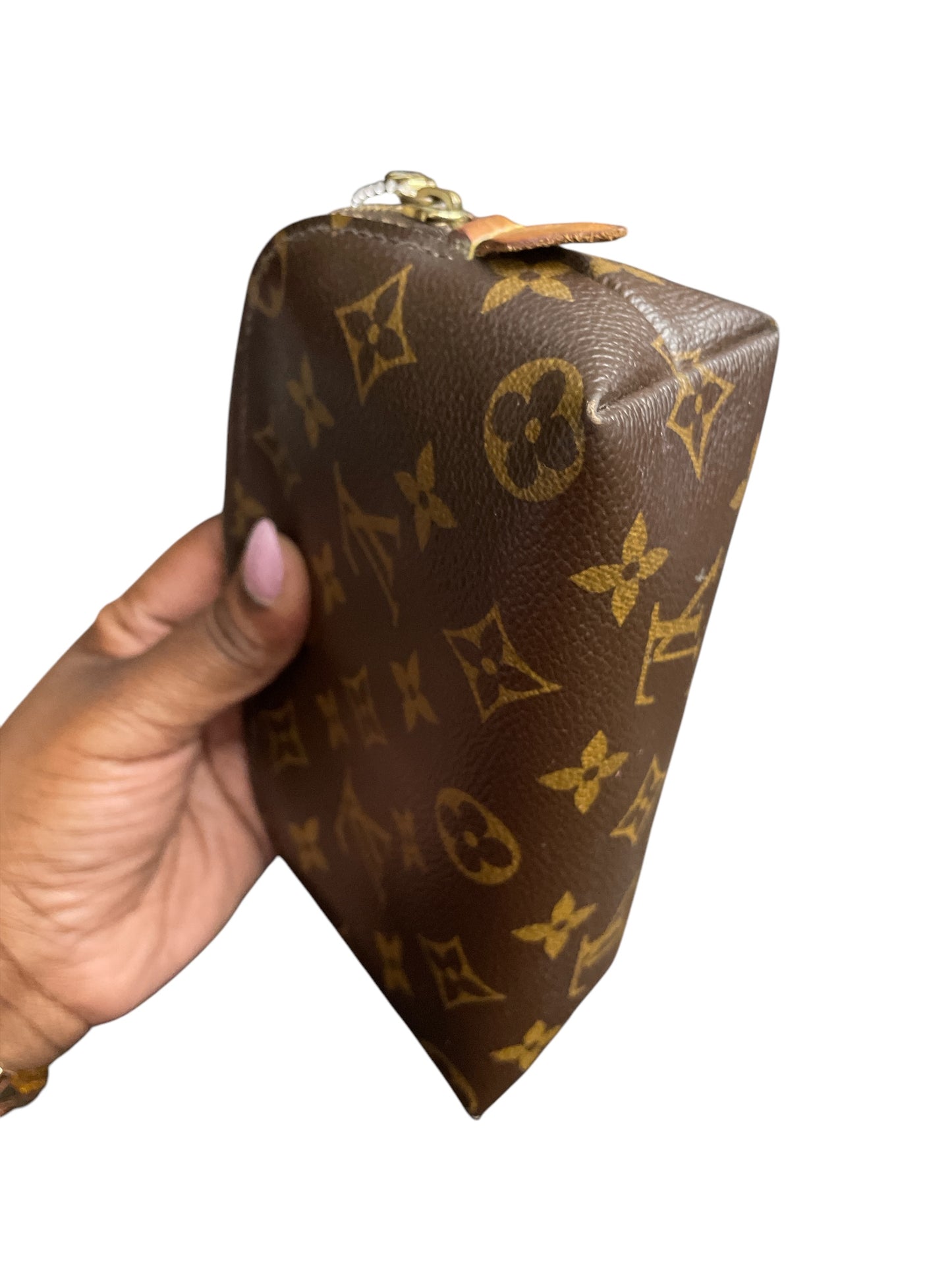 Makeup Bag Luxury Designer By Louis Vuitton, Size: Small