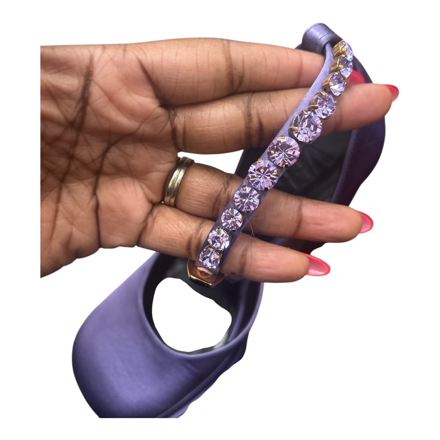 Shoes Luxury Designer By Versace In Purple