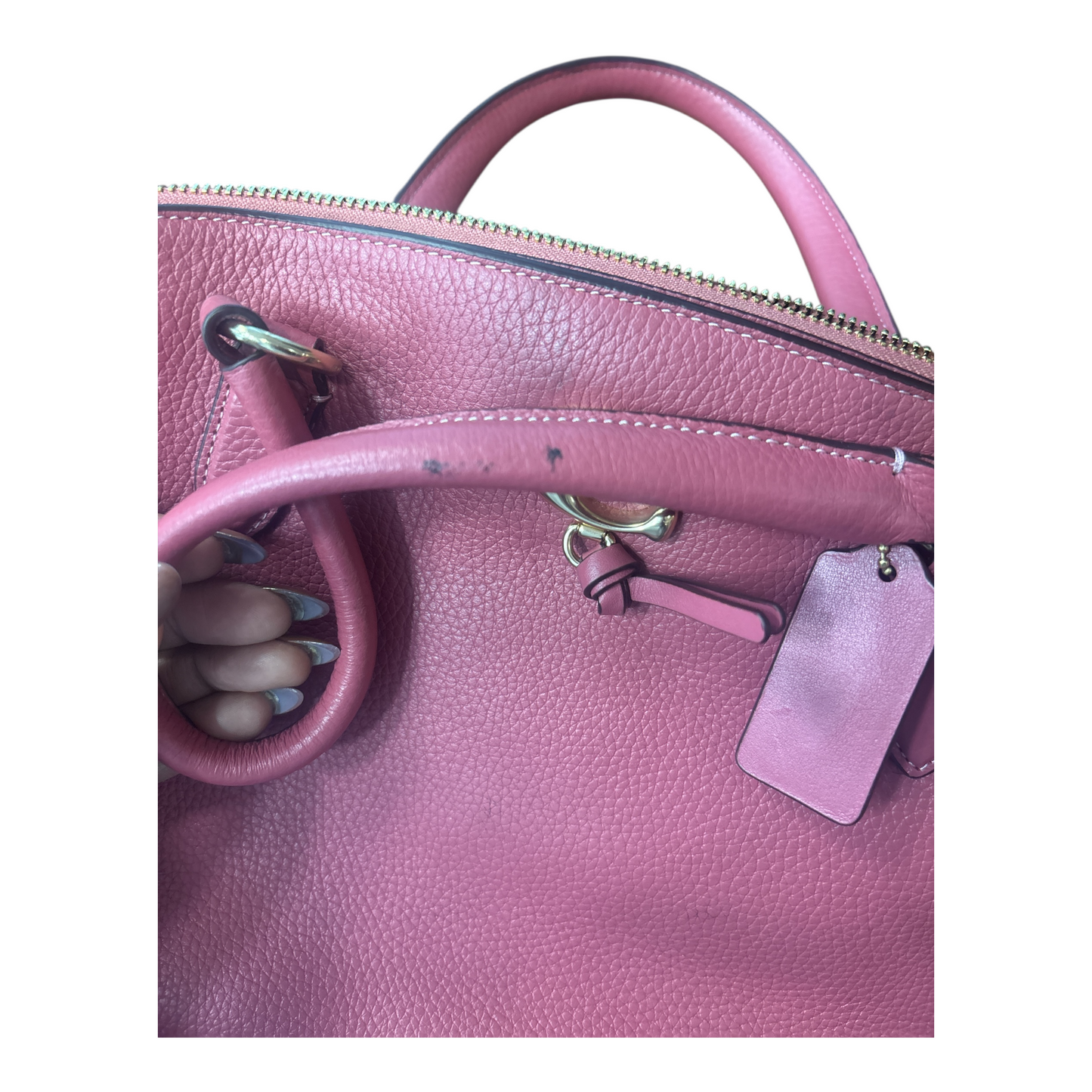 Handbag Designer By Coach, Size: Medium