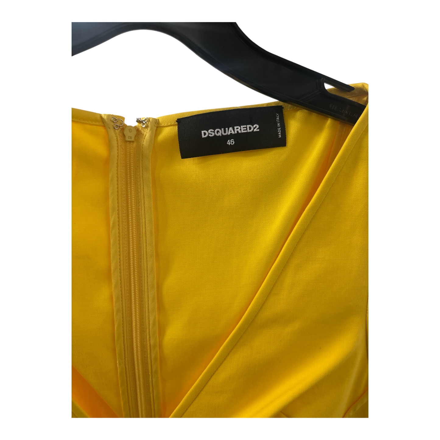 Dress Casual Midi By DSQUARED In Yellow, Size: L