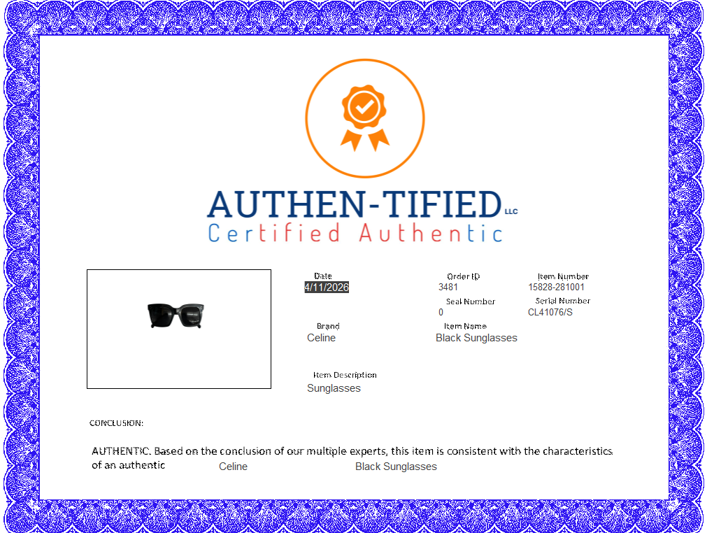 Sunglasses Luxury Designer By Celine