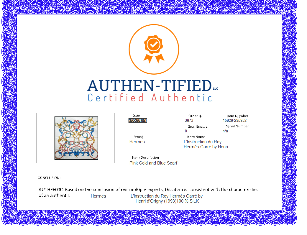Scarf Luxury Designer By Hermes