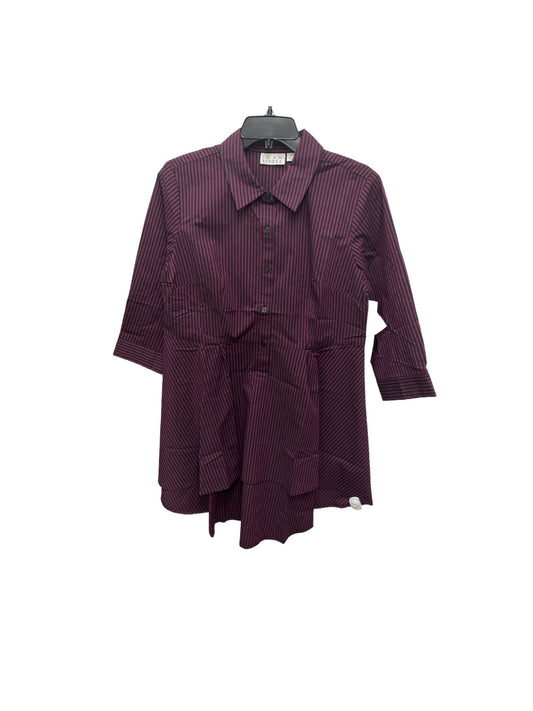 Tunic Long Sleeve By Joan Rivers  Size: 12petite